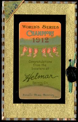 Picture, Helmar Brewing, T206-Helmar Card # 65, Smokey Joe Wood, Standing, Boston Red Sox